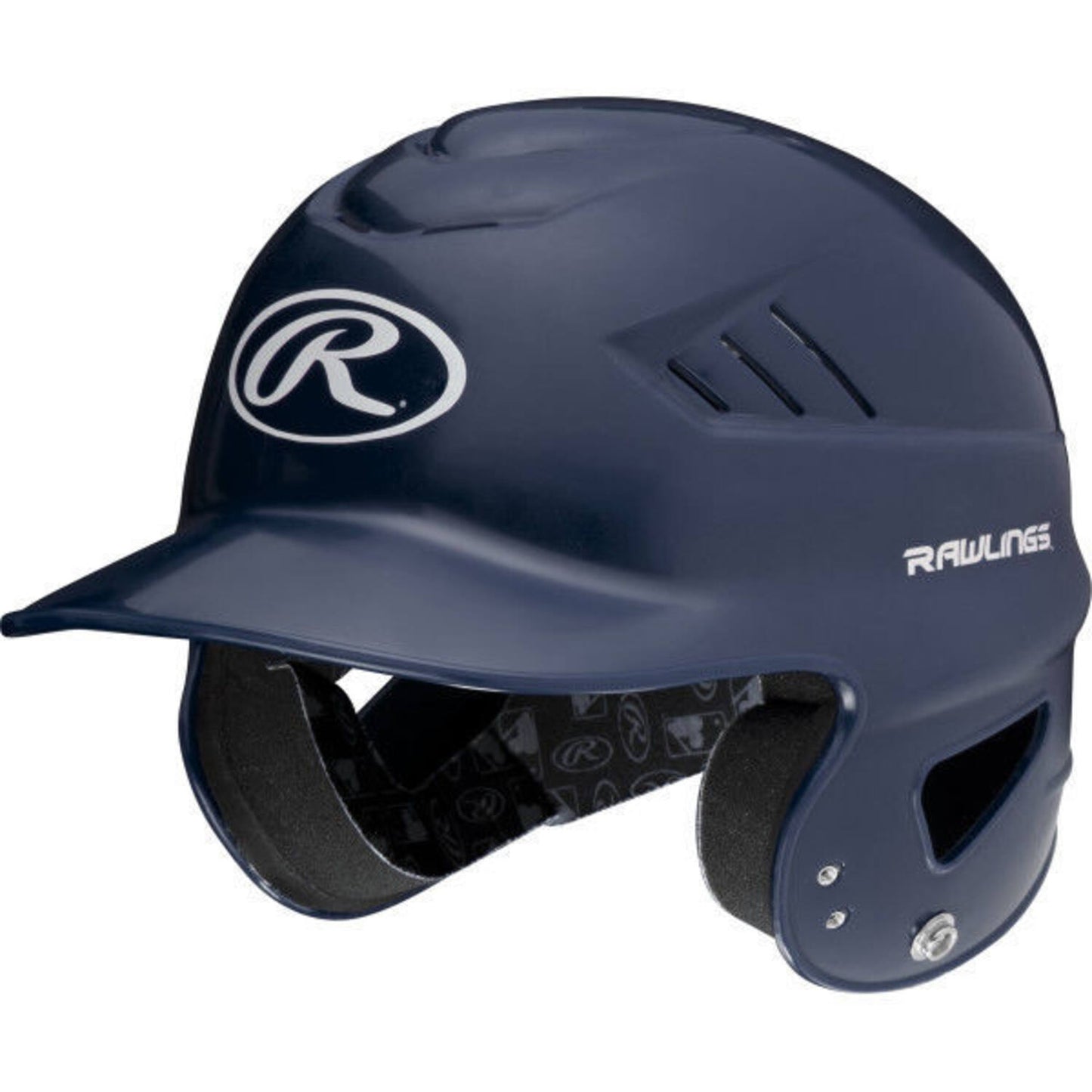 RAWLINGS RCFH Navy Coolflo Clear-Coat Batting Helmet (uden gitter)