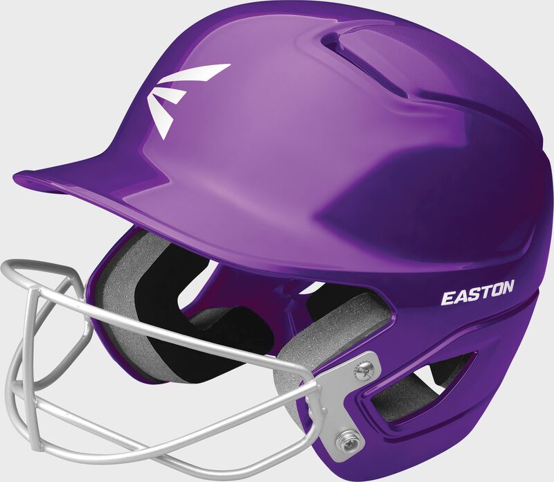 Easton ALPBHSB Alpha Solid w/Softball only mask LILLA - KUN til softball
